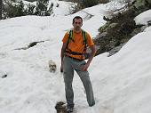23 Il sentiero è ancora invisibile sotto la neve